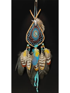 Teardrop Dreamcatcher "Horizon of the Great Spirit" | Bison