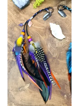 Flammes du Ciel | Bijoux Cheveux Plumes Rares & Soleil