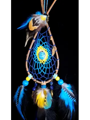 Scarabée du Ciel Étoilé | Attrape-Rêves Totem Égypte