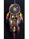 Attrape-Rêves Chamanique 7 Chakras Rainbow Aurora - Labradorite