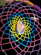 Attrape-Rêves Chamanique 7 Chakras Rainbow Aurora - Labradorite