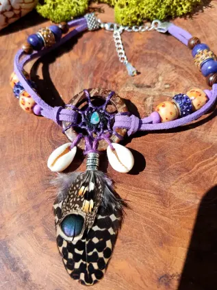 Bracelet de Cheville Attrape-Rêves "Opale d'Amazone" – Opale d'Éthiopie & Argent 925