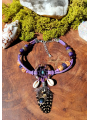 Bracelet de Cheville Attrape-Rêves "Opale d'Amazone" – Opale d'Éthiopie & Argent 925