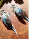 Boucles d'Oreilles Chamaniques Caresse du ciel | Argent 925