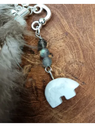Ear Cuff Chamanique Souffle Boréal - Ours et Plumes | MelyS