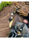 The Black Sun Heart – Shamanic Golden Obsidian Dreamcatcher | Spiritual Protection & Clarity