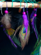 Attrape-Rêves 3D Tipi « Le Paon Enchanteur » | Géode de Quartz & Plumes Nobles