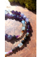 Collier Chamanique « Cœur du Désir » | Labradorite Violette & Opale d'Éthiopie