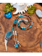 Mala Chamanique 108 Perles « L'Étoile des Terres Sauvages » | Labradorite & Rudraksha