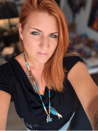 Mala Chamanique 108 Perles « L'Étoile des Terres Sauvages » | Labradorite & Rudraksha