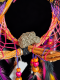 Attrape-Rêves 3D Lumineux « Le Nectar des Songes » | Totem Abeille & Pyrite